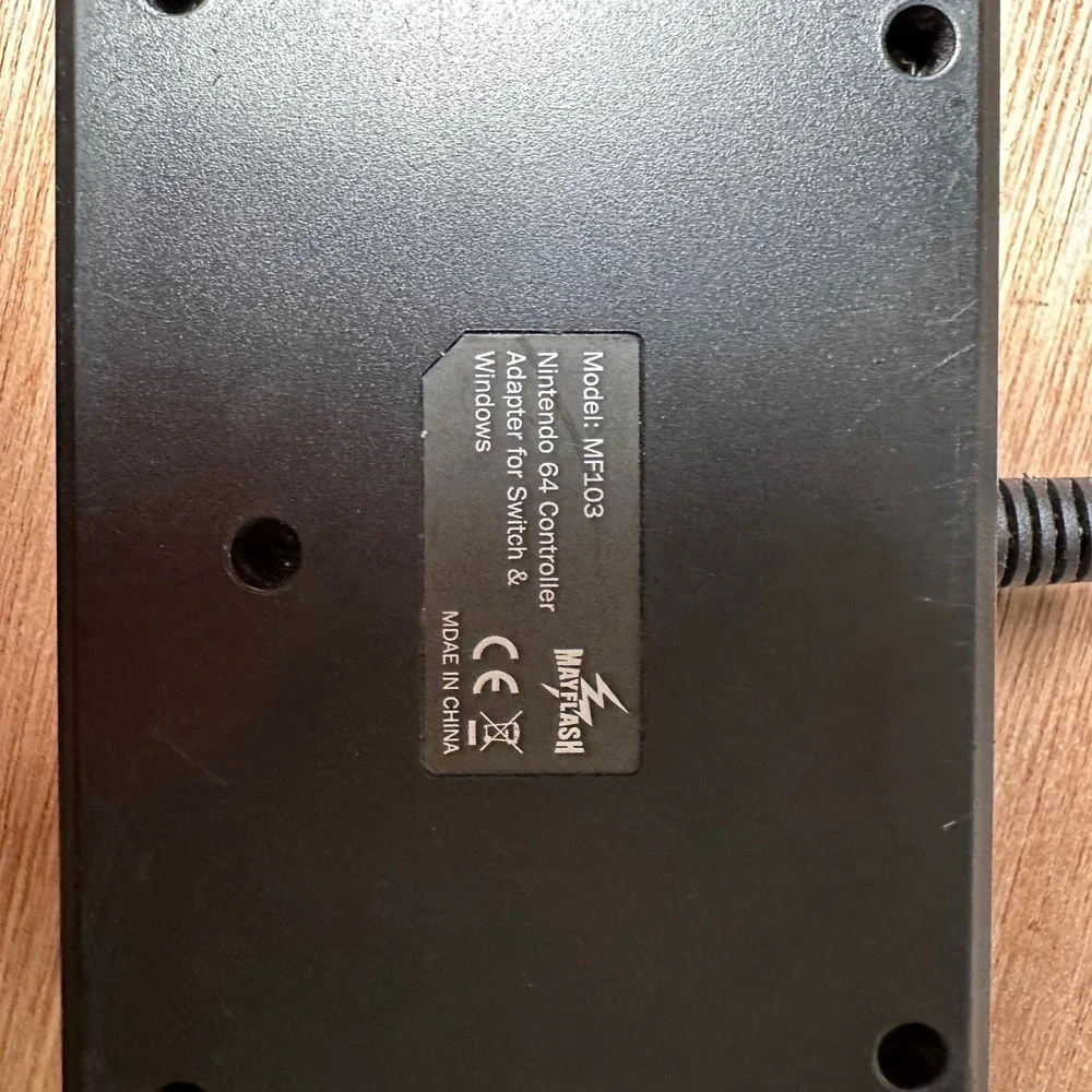 Mayflash MF103 Nintendo 64 Controller Adapter for Switch and Windows PC Black